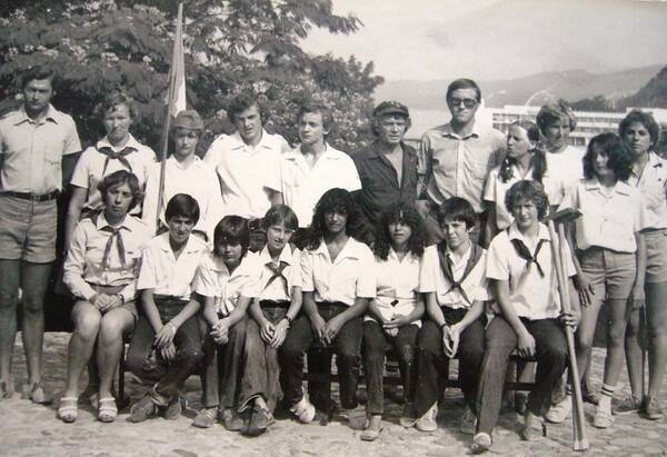Французская делегация. Июль 1981.