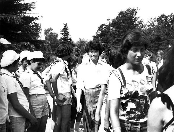 Июль август 1979 года.  Международная встреча детских радиохоров.