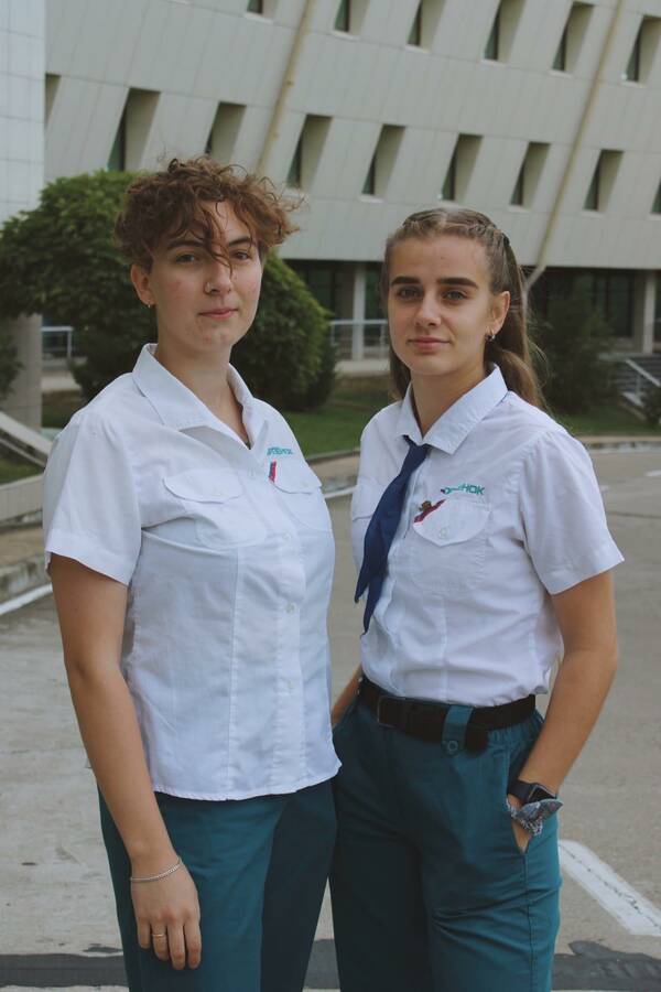 Мадикова Аделина и Касьянова Александра