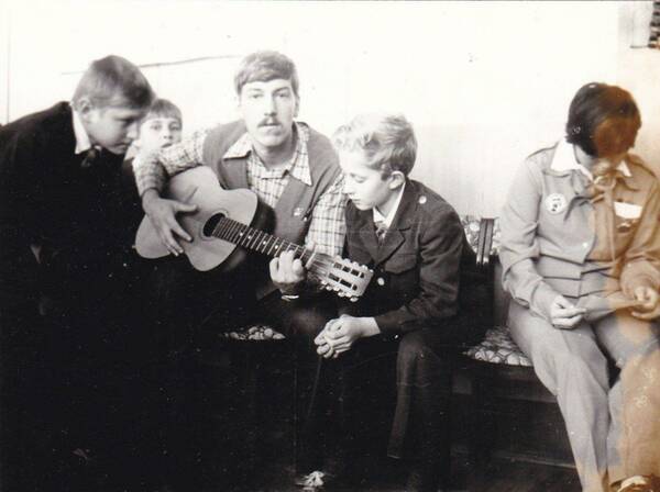 Роза Хусаинова Александр Горячев с детьми