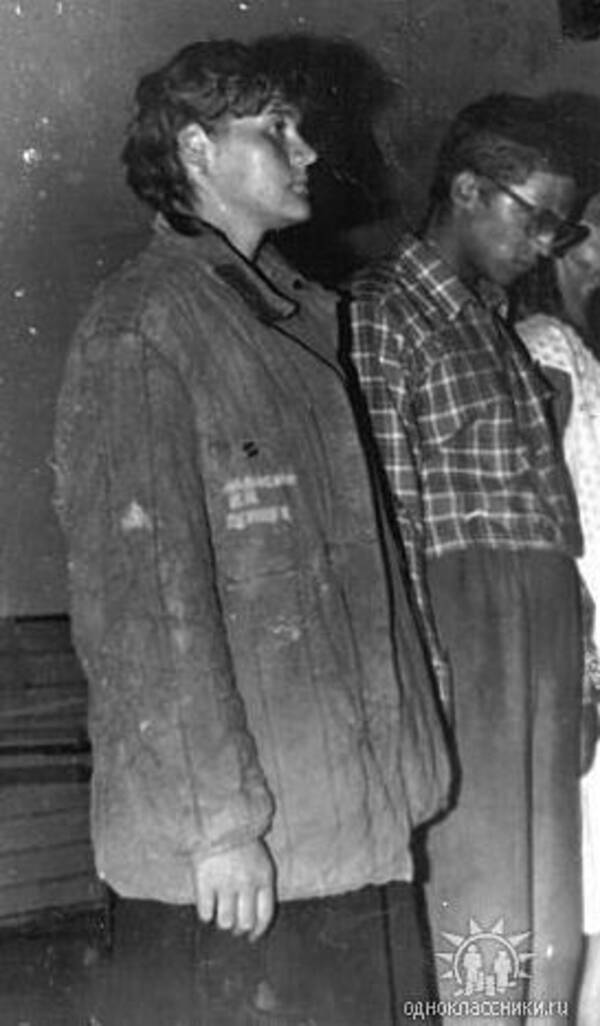 Людмила Вольская и Сергей Гришин   1987