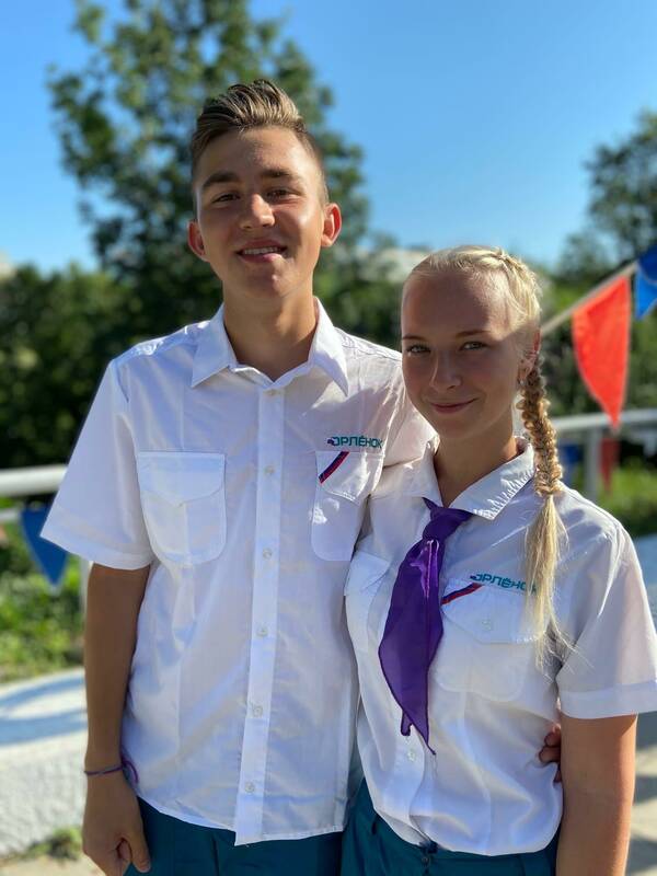 Кирилл Дзябченко и Виолетта Широкова..