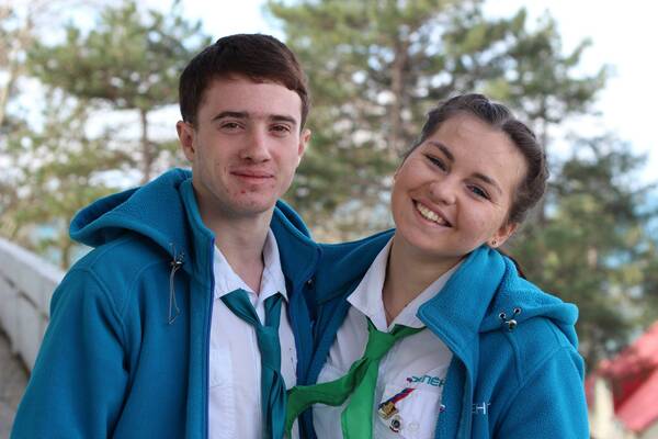 Денис Саломатин и Алина Залевская