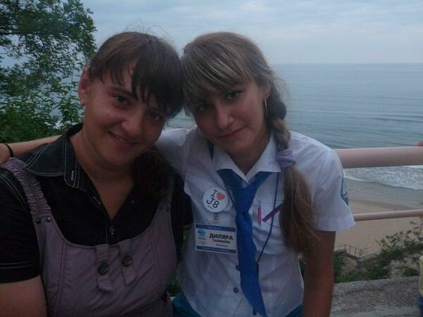 Алина Теплюкова  и диляра