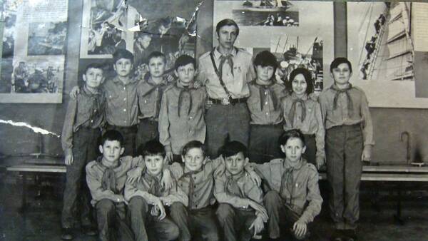 Март 1970 г. Отряд Звездочка Александр Казанцев