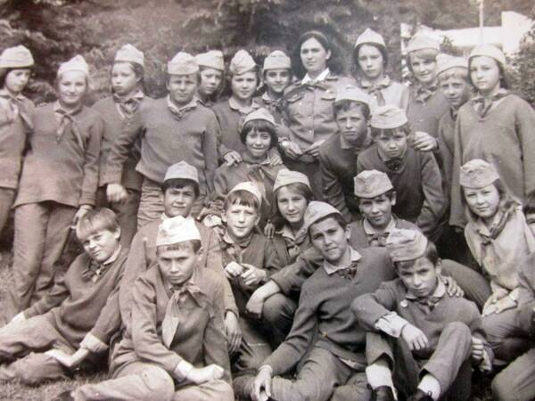 Вожатая     Сафия  Ахмярова