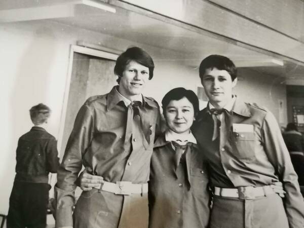 Алексей Тимошинов  и Кема Каляева  Константин Каверин