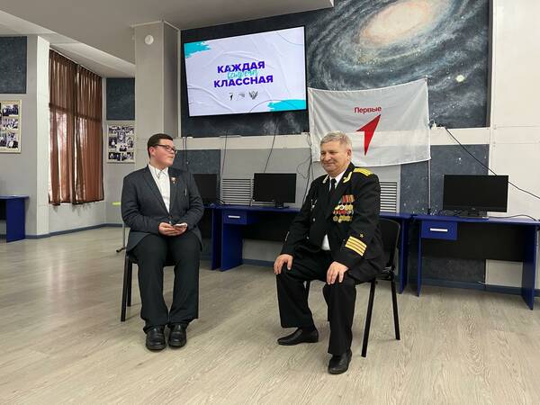 встреча с героем Сорокопуд Павлом Андреевичем..