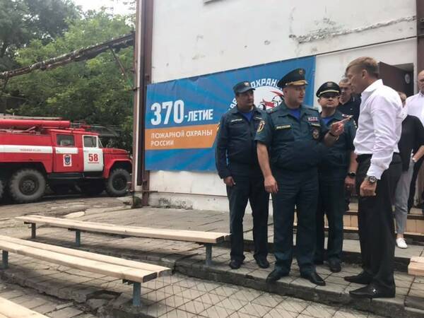 врио начальника главного Управления МЧС России по Краснодарскому краю И.И. Лунев....