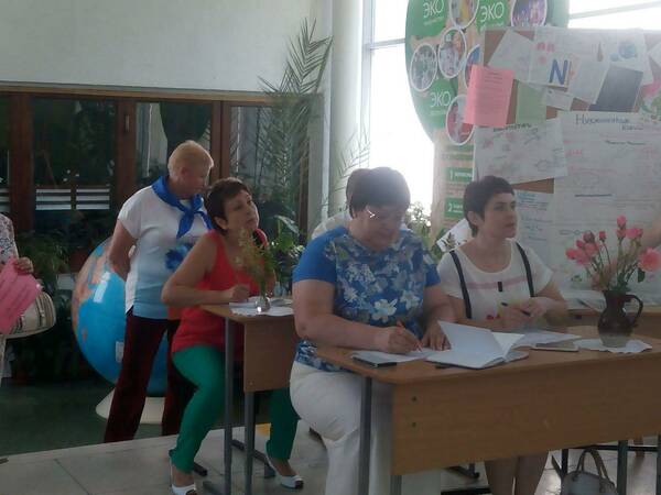 заключительный этап конкурса профмастерства среди учителей школы....