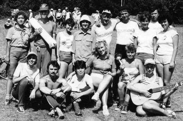 1986 год, поход на Изумрудную поляну