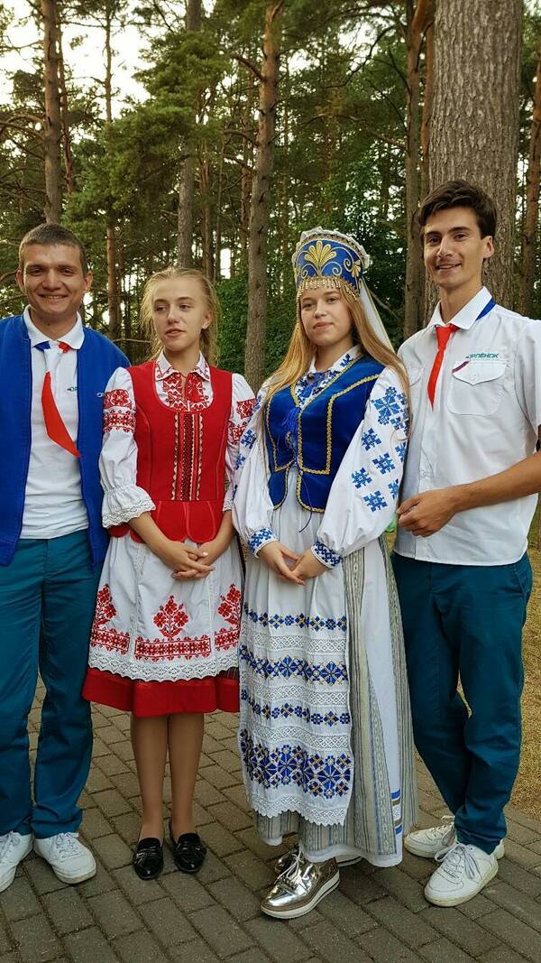 На XIV Международном молодежном форуме «Дружба без границ», Республике Беларусь, июнь 2018 г. ь