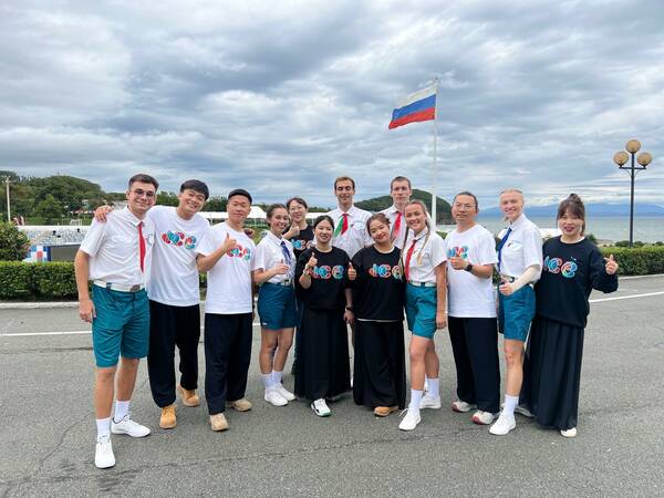 Фестивале вожатских команд, который проходит во Всероссийском детском центре «Океан».тпкпьб рм