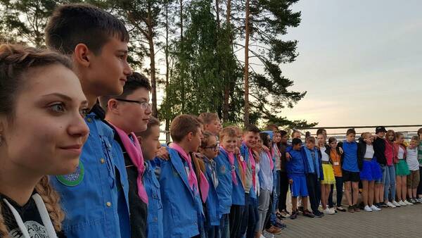 На XIV Международном молодежном форуме «Дружба без границ», Республике Беларусь, июнь 2018 г....