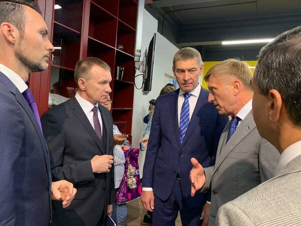 посетил Московский государственный университет пищевых производств, где проходил гастрономический фестиваль и День открытых дверей для абитуриентов.