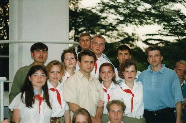 1997г. У нас в гостях Кизяков и Бахметьев