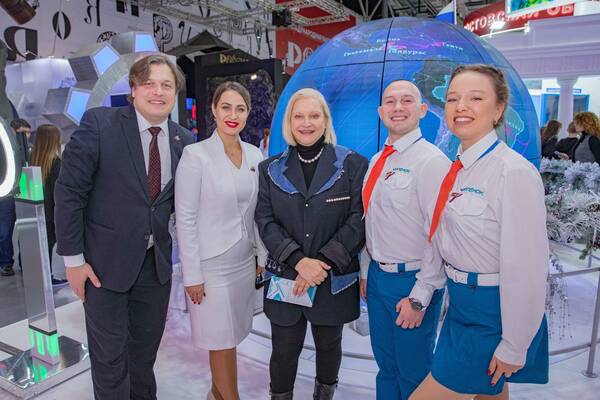 Презентация Всероссийского детского центра в рамках событий Дня Краснодарского края на Международной выставке форуме Россия, в Москве на ВДНХ. декабрь  2023