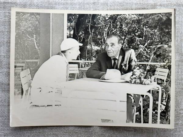 КП 1 1963 №153 1. Коммунисты старшего поколения Туапсе в гостях у пионеров пл «Орленок», 1963 год
