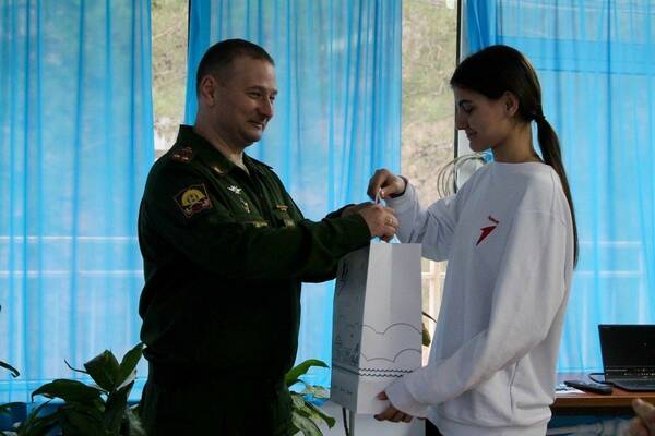 встреча с героем Акишиным Андреем Владимировичем....