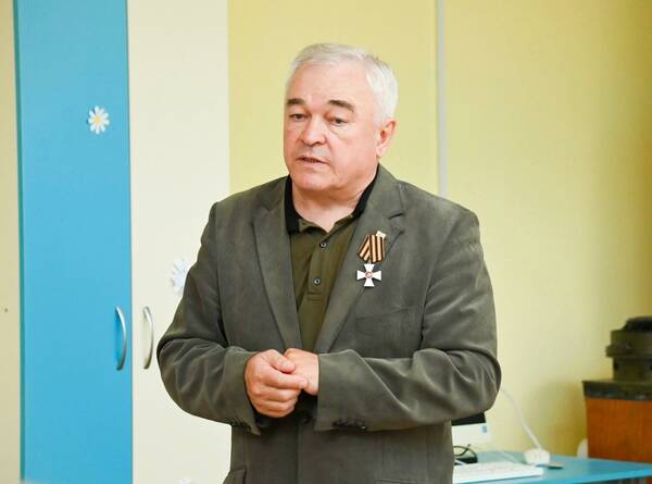 встреча с председателем Ассоциации ветеранов СВО, сопредседателем «Бесмертного полка России» Сергеем Афанасьевичем Макаровым.