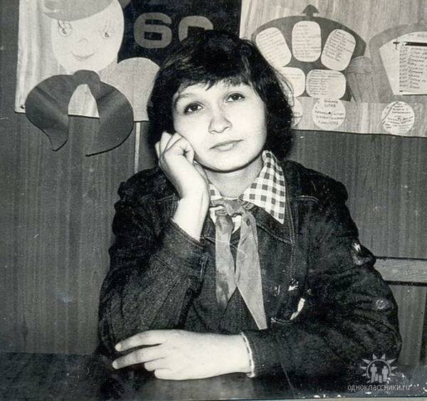 Сорокина (Мальцева) Ольга. 1981 82 гг. Звёздная. Вожатая. Глебово.  Костромская.