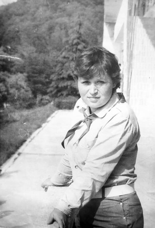 Арялина Людмила. 1983  1985 гг. Звёздная. Вожатая. Чита.