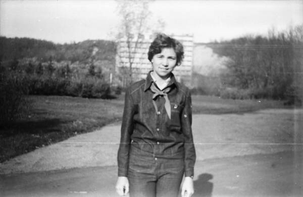 Антипина (Торцева)  Ирина.  1980 – 1981 гг.  Стремительная.   Вожатая. Ярославль.