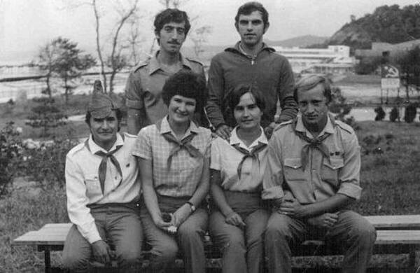 Саша Криницын, я(Любовь Храпова),  Вера..., Анатолий Кулик