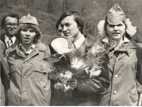 1980 год. Визит Чемпиона мира по шахматам, орленка А. Е. Карпова