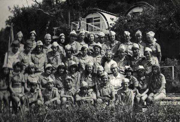 Андроновы Татьяна и Александр. 1977 год. Всероссийский праздник творчества школьников.
