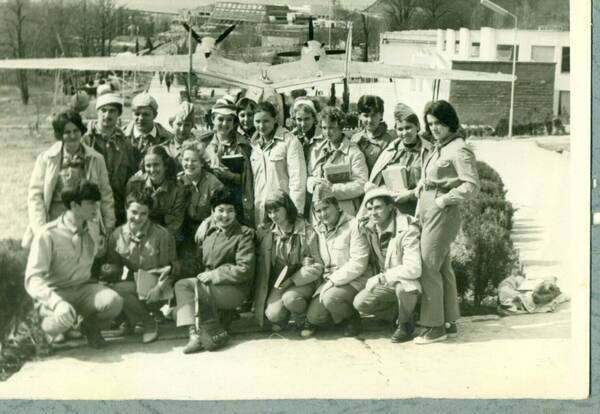 ШПВ  1972год. Наш  вожатский отряд    Камертон