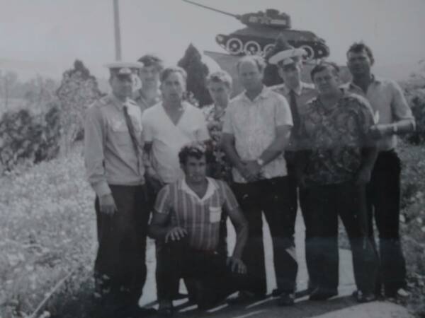 Автобаза. Поездка в Крымск. Сопка Героев. 1977 г.