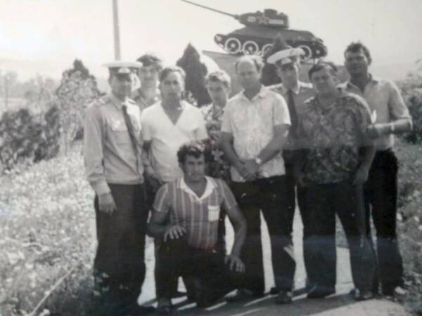 Автобаза. Поездка в Крымск. Сопка Героев. 1977 г.