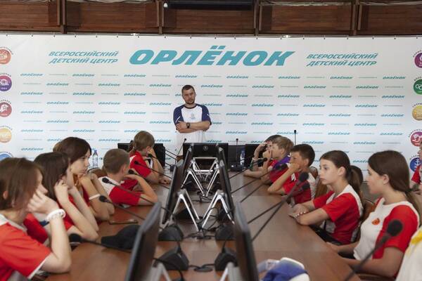 Орлята встретились с основателем программы «Океанавтика» Сергеем Георгиевичем Фокиным