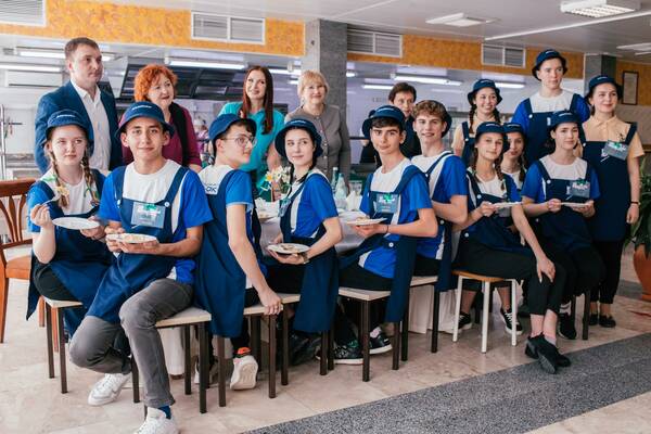 орлята собрались в команды и проявили себя в кулинарном искусстве...