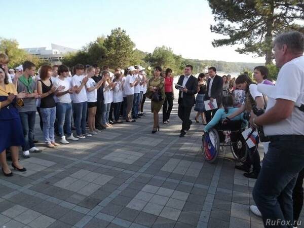 Представители оргкомитета, участники и гости конкурса «Лучший урок письма» прошел 23 октября 2012 г. и