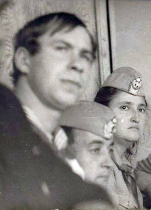 Александр Таптун, Анатолий Рейда, Аделина Рейда. 1970 год