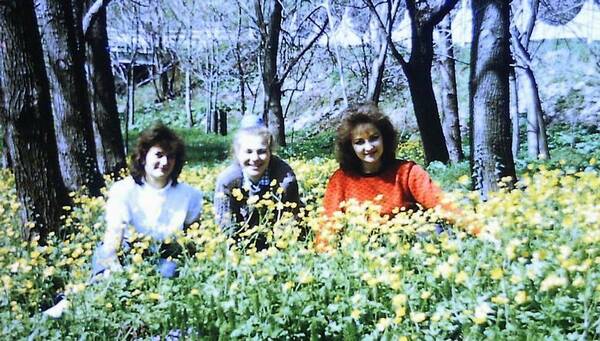 Вера Калинина,  Елена Саламатина и Лиля Гегуева.