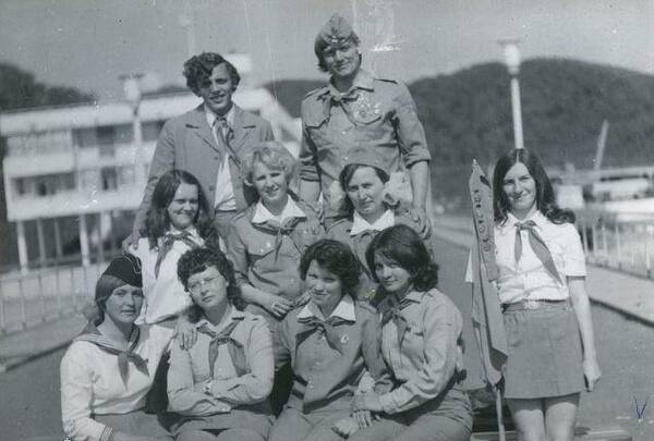 Штормовики 1976г. Володя Рысьев методист