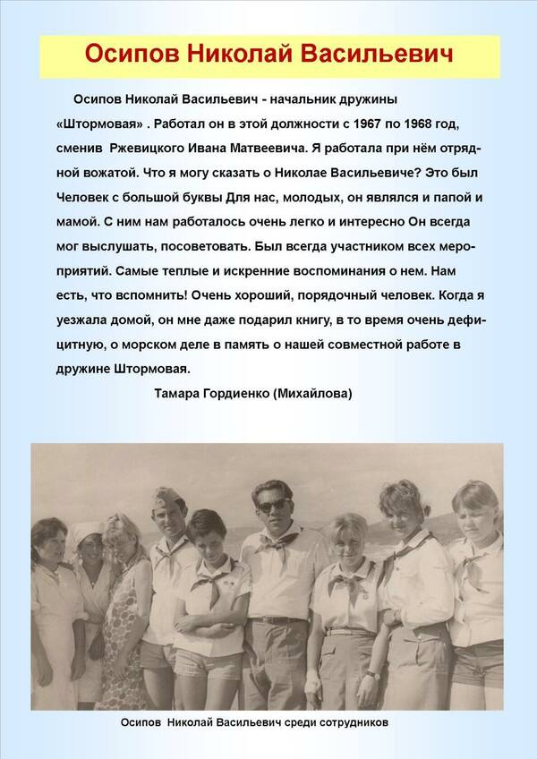 Осипов Николай Васильевич