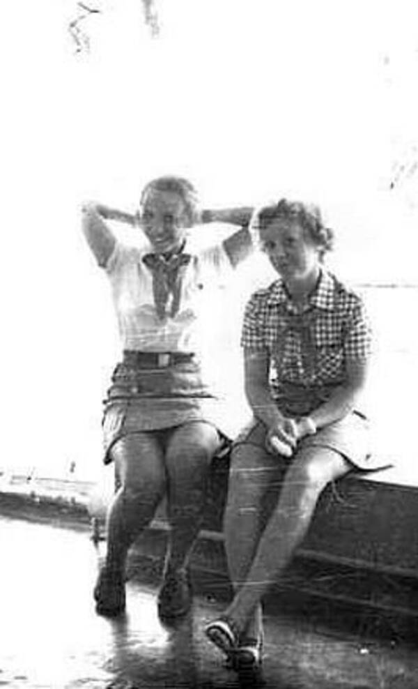 Людмила Григорьева и Ирина Могутова