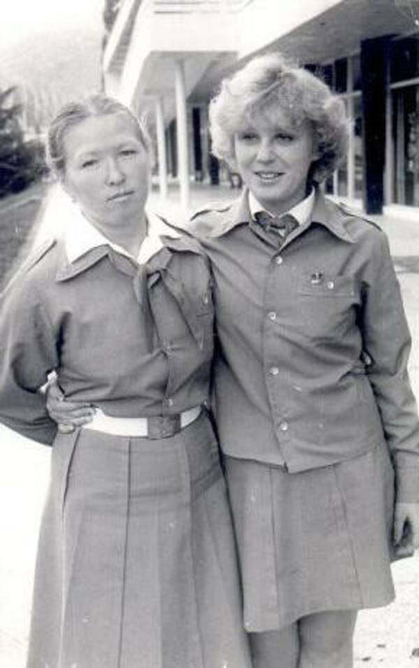 Нина Михайлова и Маргарита Тесленко