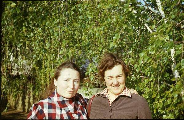Августина Зимина и Людмила Ганичева