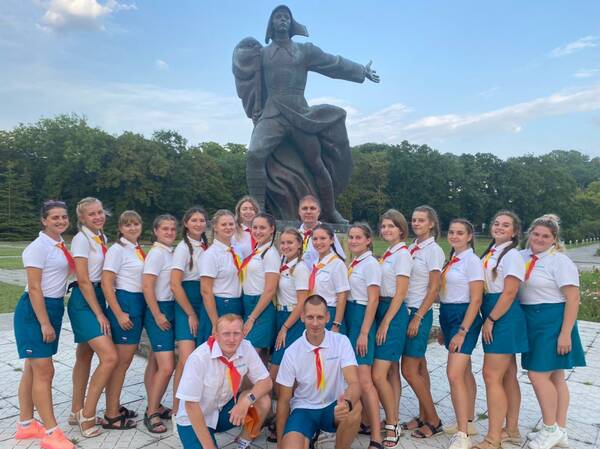 Вожатский отряд ДОЛ Солнышко  Алые паруса  9 смена 2021  г.