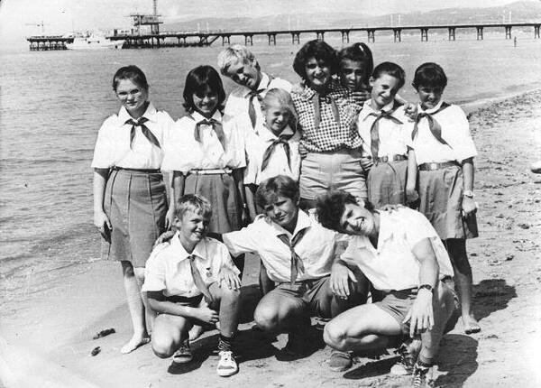 Вожатая Вера Калинина