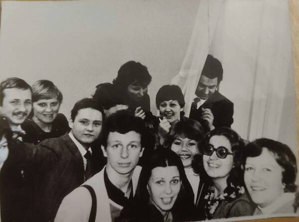 Стремительная,  Юность1981  Новый год 1981 1982. Москва.