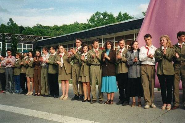 1997г. На линейке.