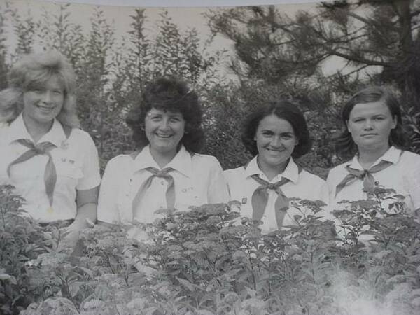 4Нина Козлова3Галина Харченко(Гостищева)1Вера Соина (Цыбуля)2Ольга Морозова
