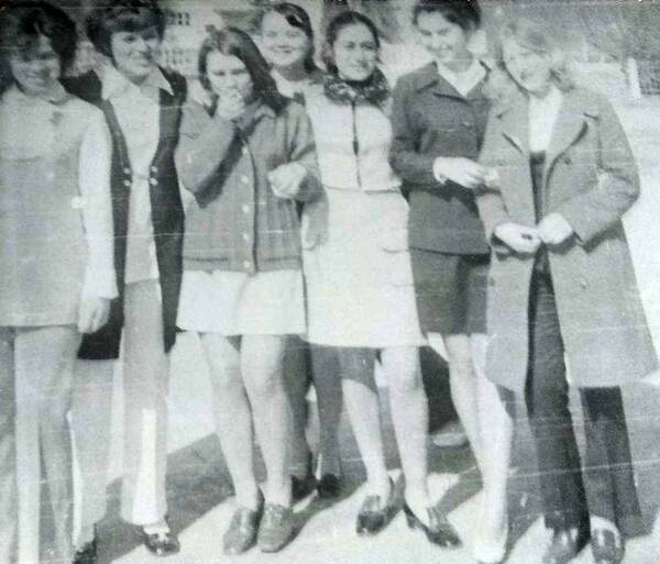 Любовь Сапожникова, Валентина Верепья, Любовь Филиппова, Светлана Варанкина, Людмила Шогенова, Светлана Джанаева и Людмила Хорева.