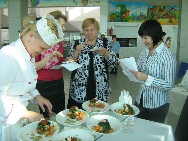 конкурс блюд.